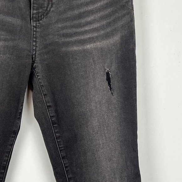 Kut from the Kloth Womens Connie Black High Rise Ankle Skinny Jeans size 2 - Picture 5 of 14